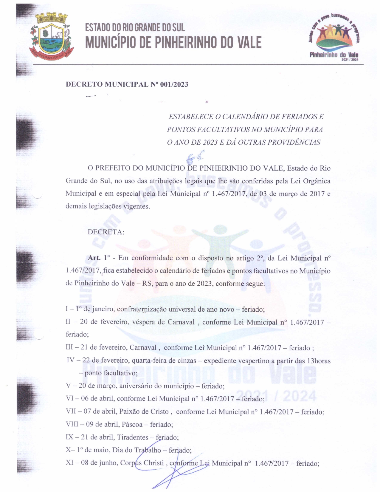 Decreto Municipal nº 0012023 1 page 0001