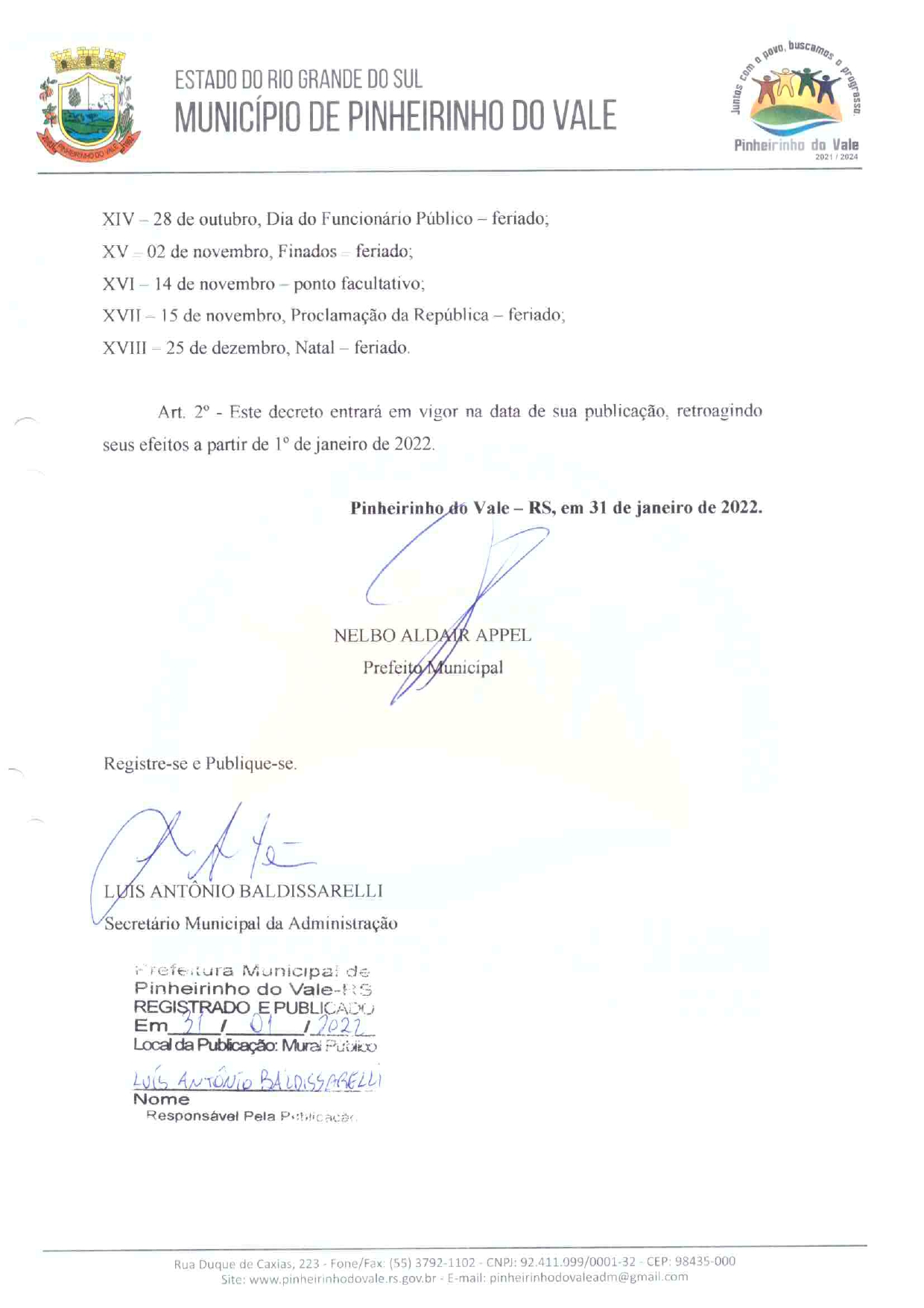 Decreto Municipal 04 2022 page 0002